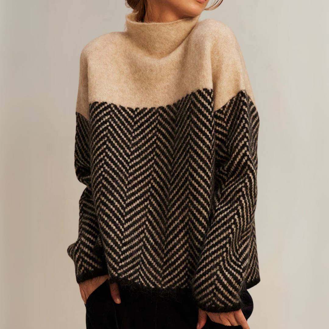 Norah | Cotton Turtleneck Jumper