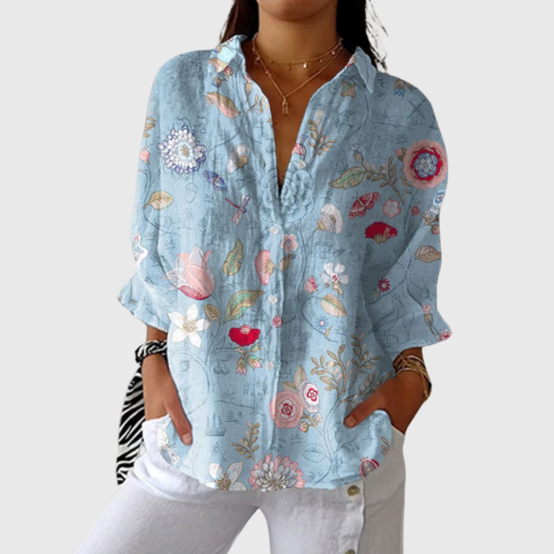 Light & Colourful Printed Blouse