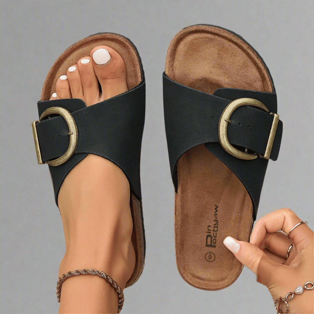 Alannah | Lightweight Slide Sandals