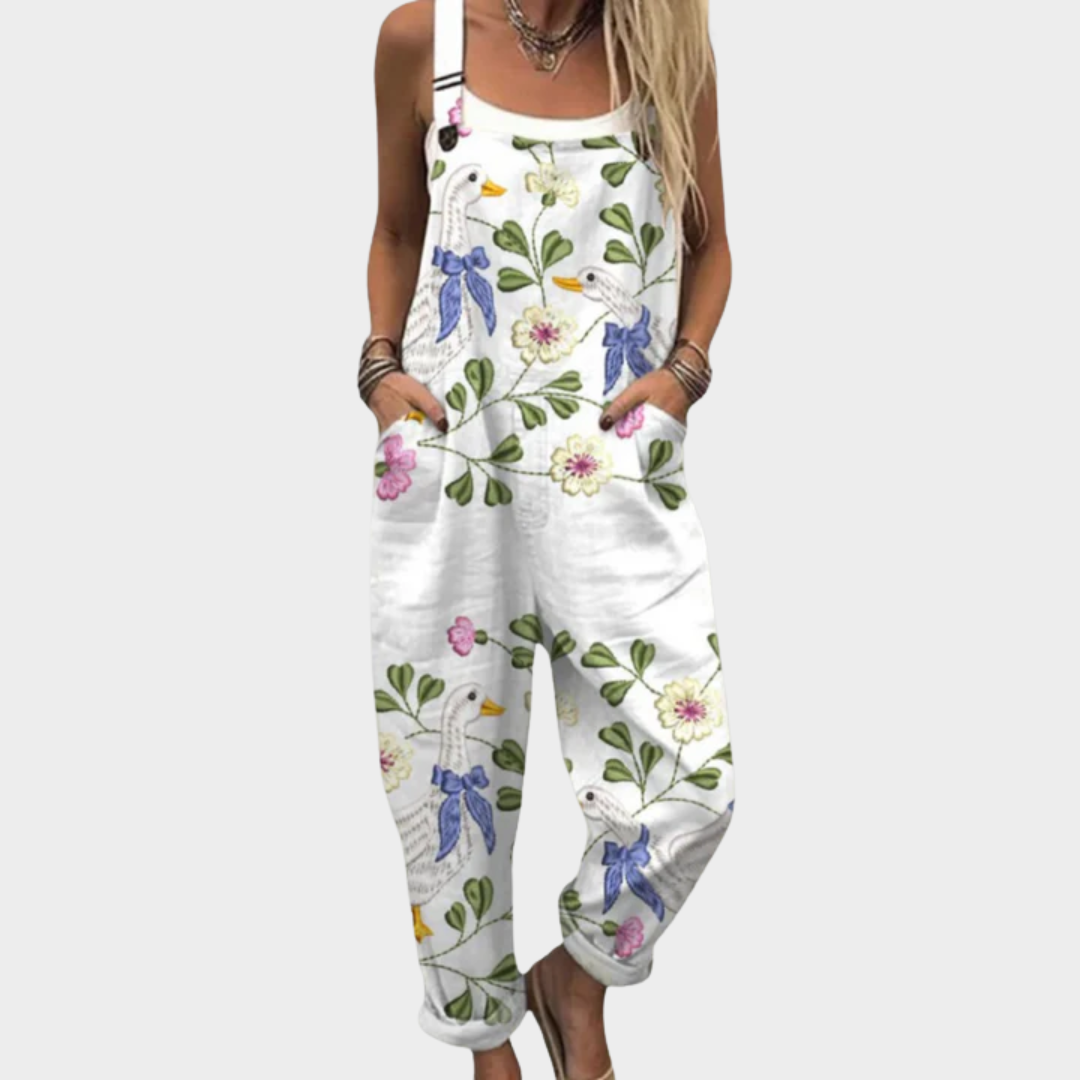 Bridie | Printed Overalls