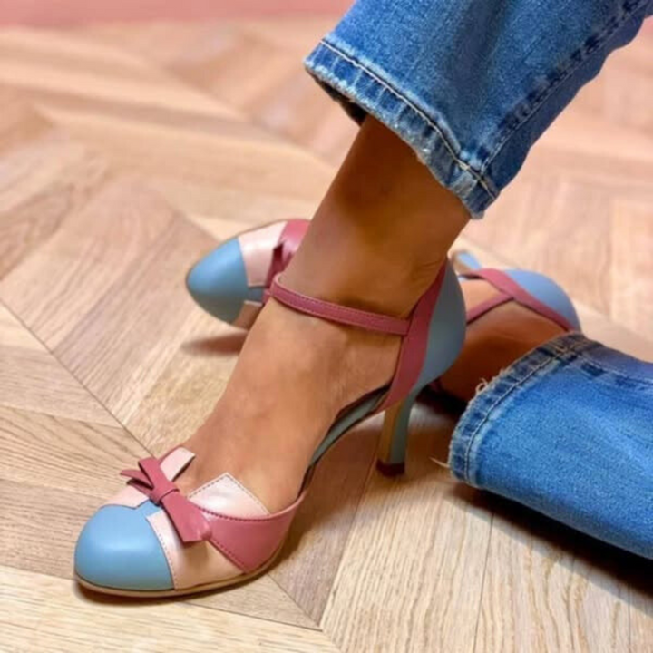 Sable - Chic Colourblock Heels