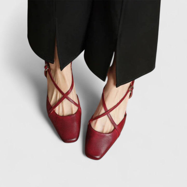 Evana - Chic Block Heel Sandals