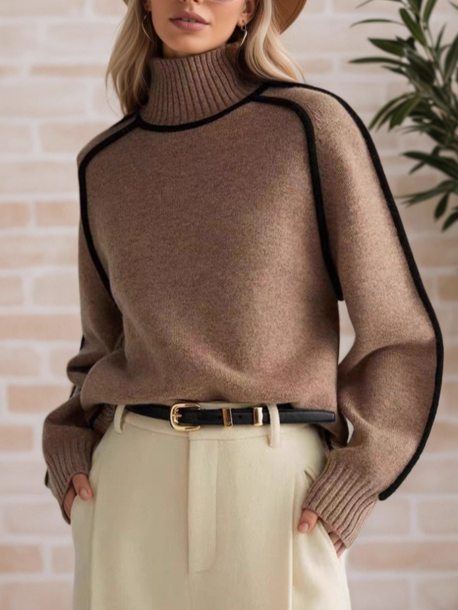 Donna | Elegant Turtleneck Jumper
