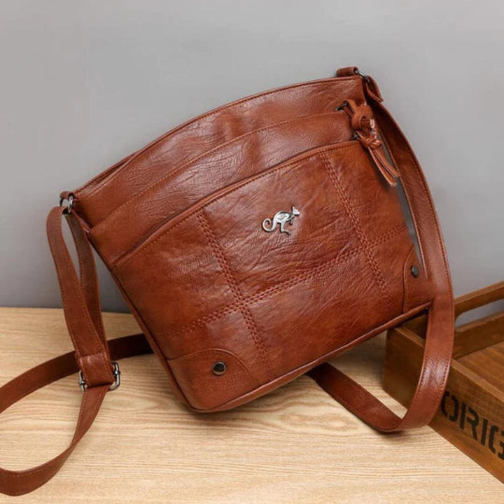 Catherine™ | Leather Crossbody Bag
