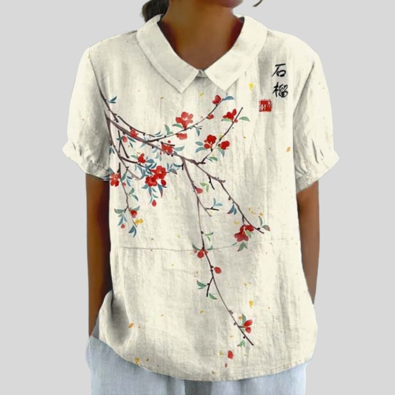 Natalie | Floral Comfort Top