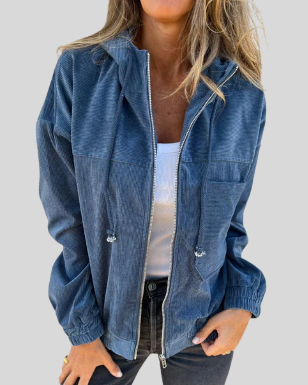 Mabel | Soft Zip-Up Hoodie