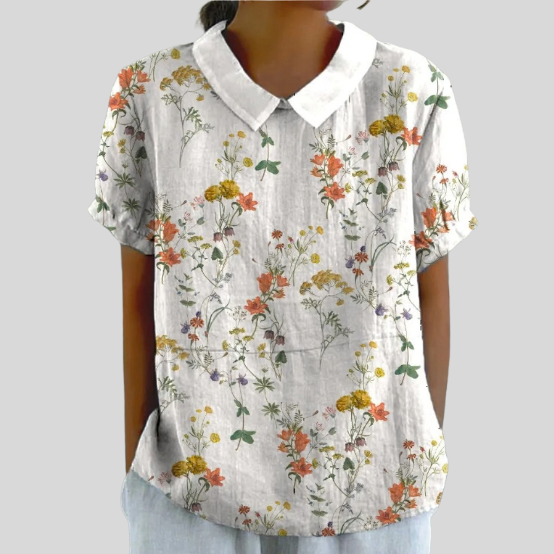 Pamela | Floral Comfort Top