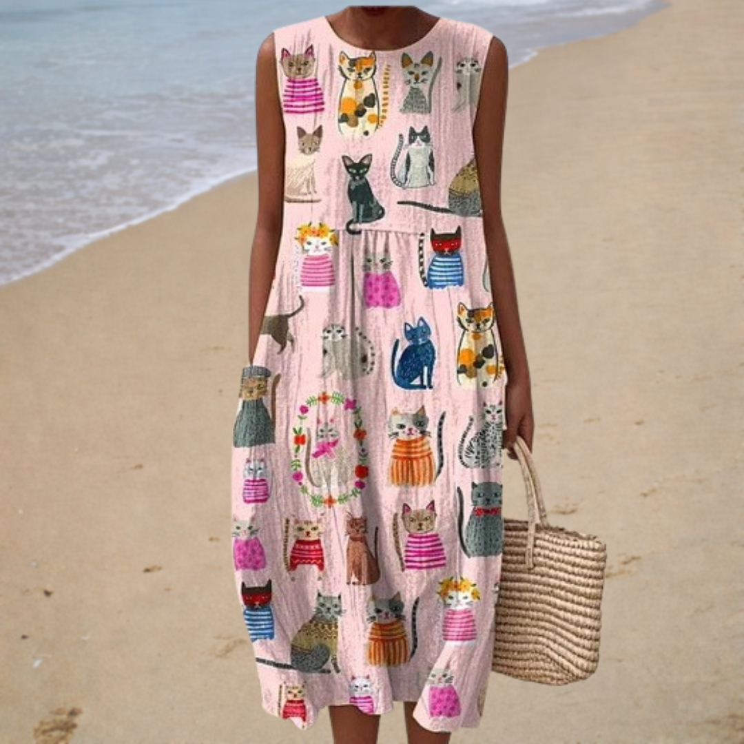 Erin | Sleeveless Summer Dress
