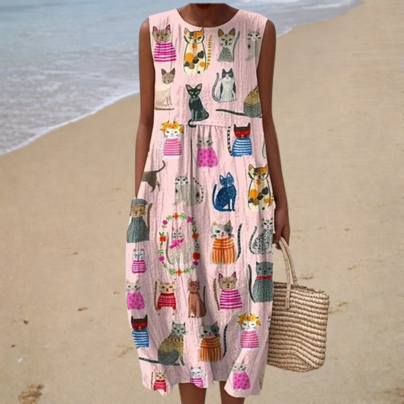 Erin | Sleeveless Summer Dress