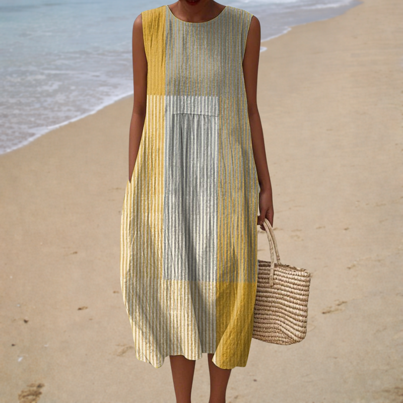 Marjorie | Sleeveless Summer Dress