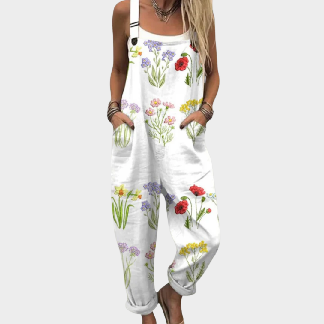 Comfy Printed Overalls