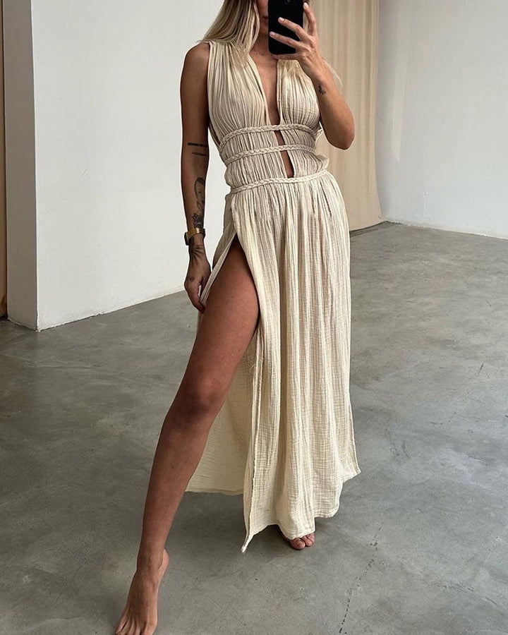 Zolla - Textured Split Dress