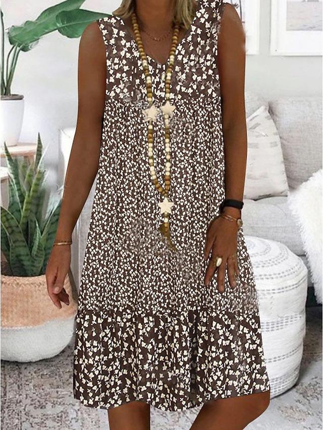 Kerry | Sleeveless V-neck Dress