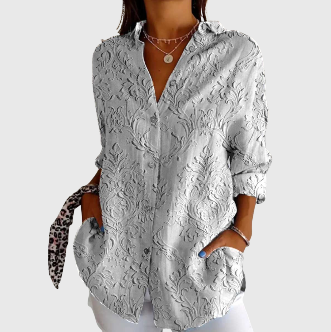 Colourful Lightweight Printed Blouse