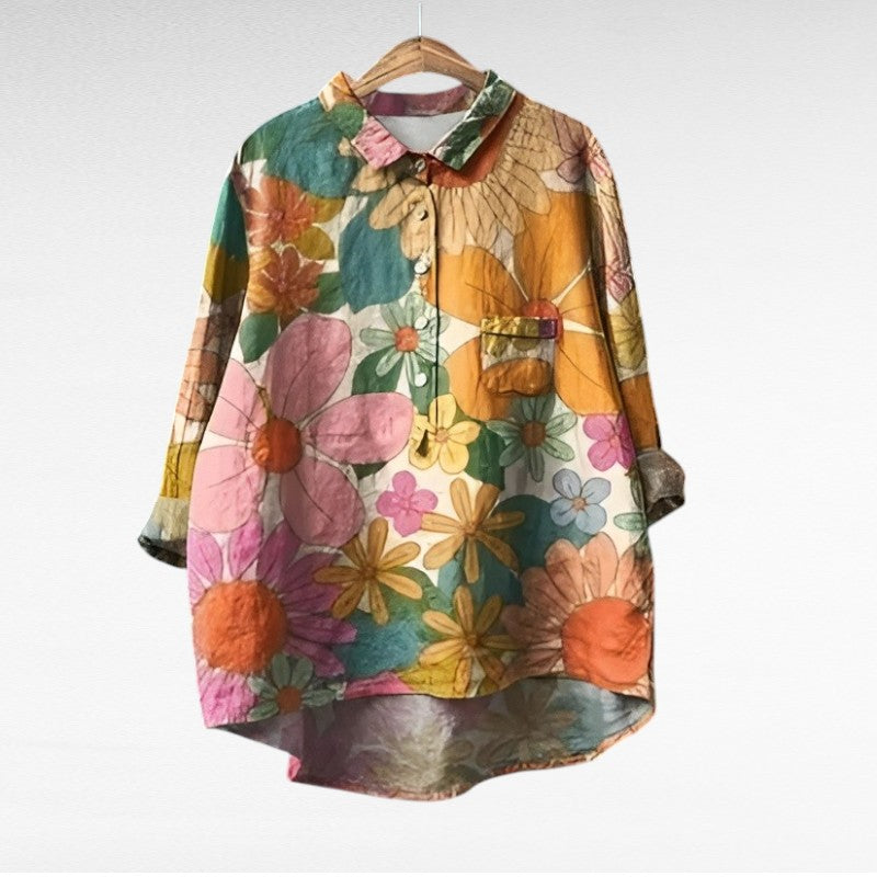 Christine | Elegant Summer Blouse