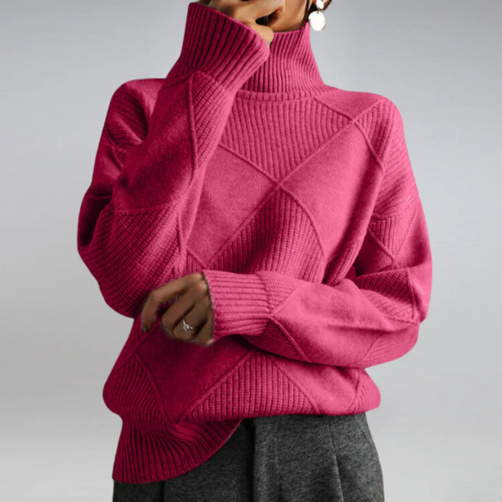 Lauren | Luxurious Cashmere Turtleneck Jumper