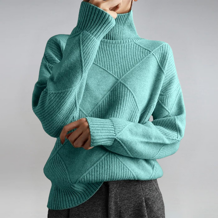 Lauren | Luxurious Cashmere Turtleneck Jumper