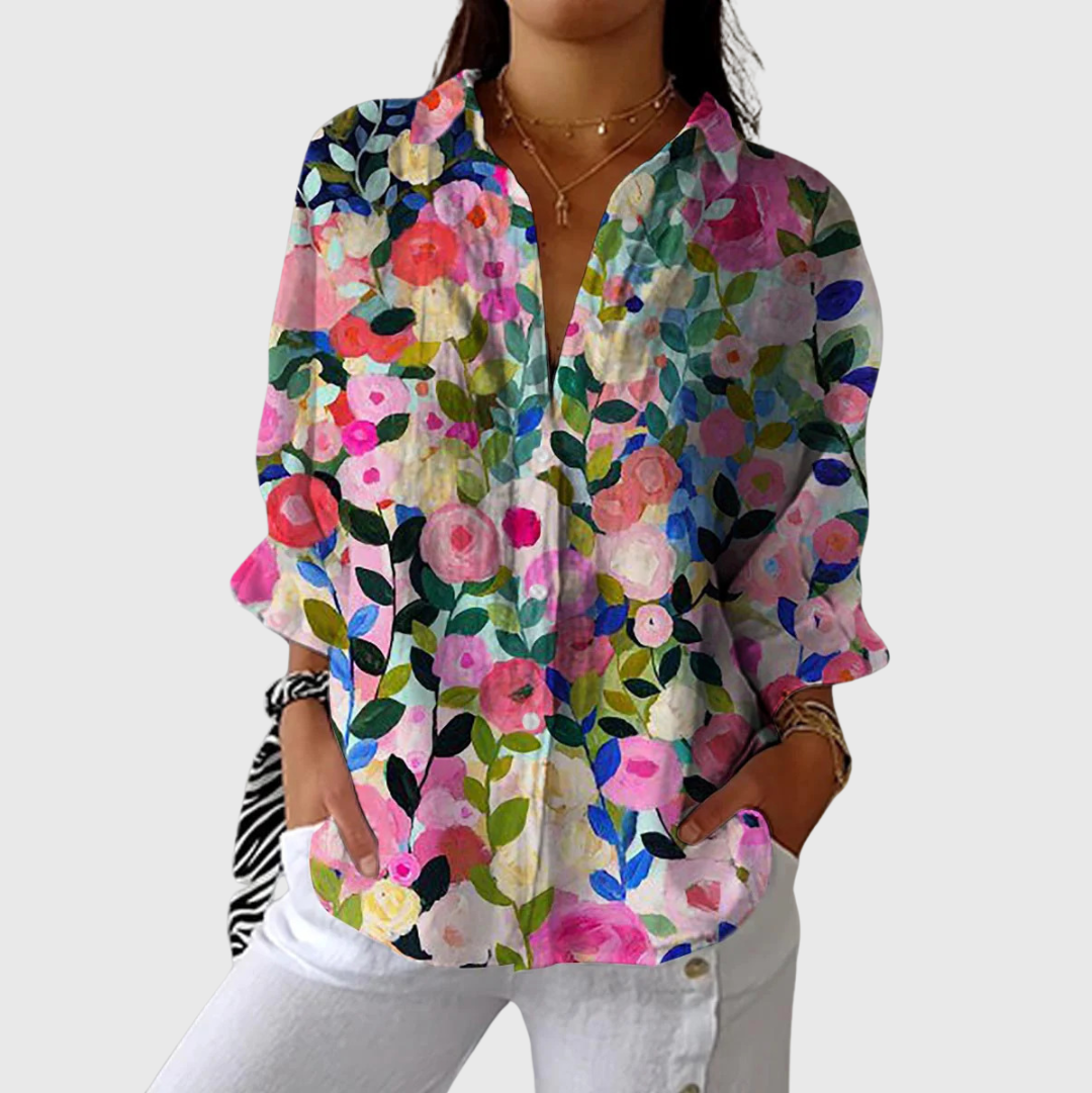 Light & Colourful Printed Blouse
