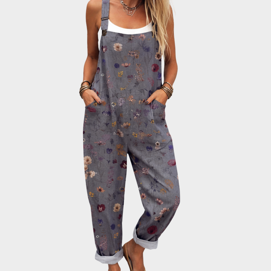 Megan | Printed Overalls