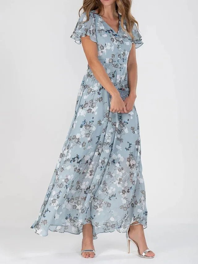 ZURI | ELEGANT FLOWING DRESS WITH A SLIMMING FIT