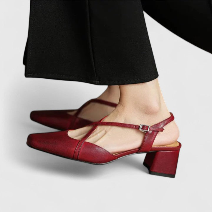 Evana - Chic Block Heel Sandals