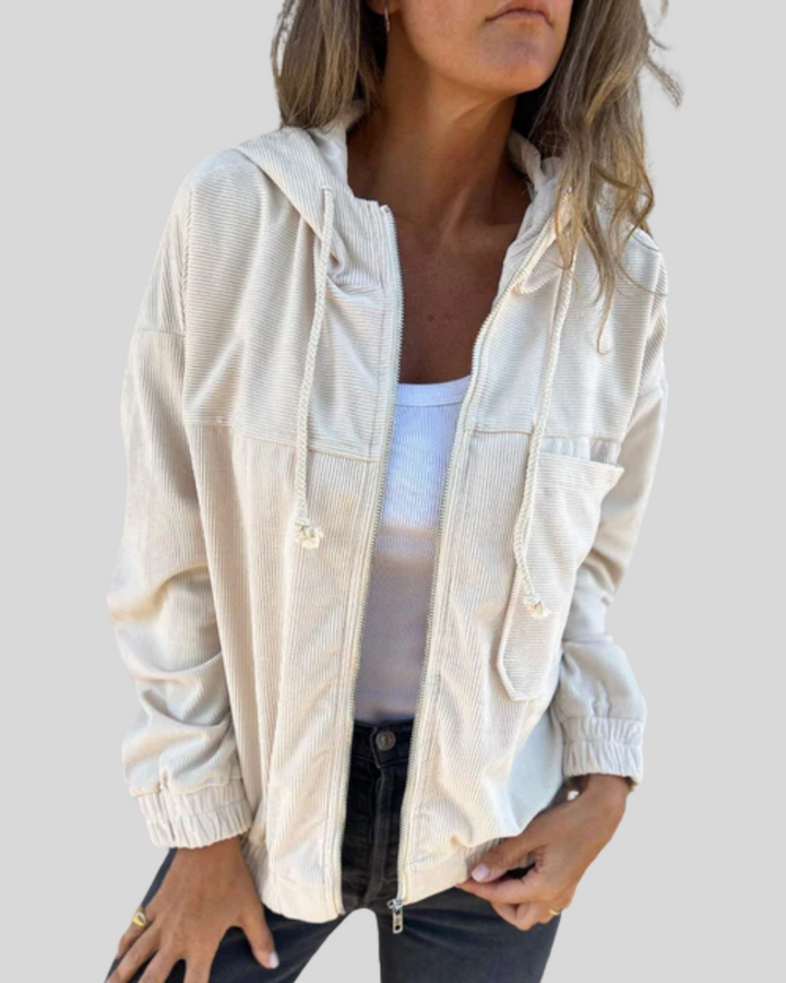 Mabel | Soft Zip-Up Hoodie