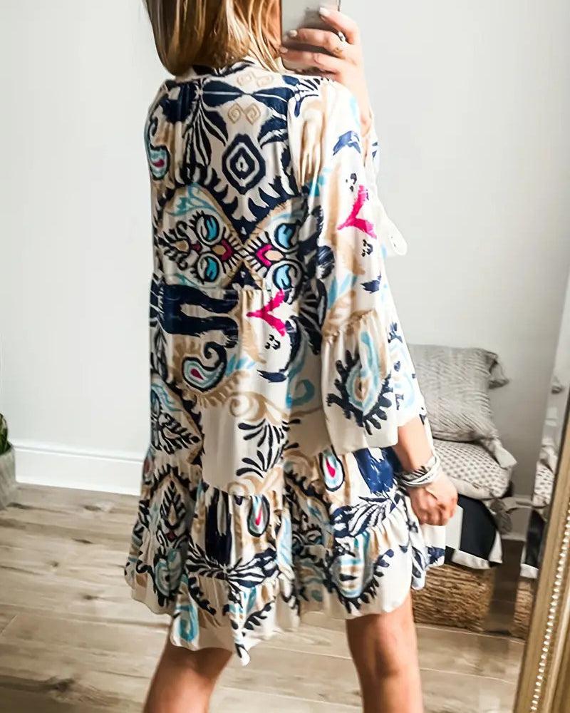 Natalie | Bohemian Tunic Dress