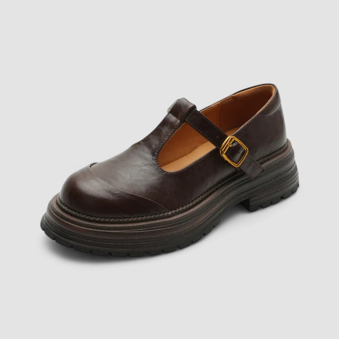 Olive | Orthopaedic Mary Jane Shoes