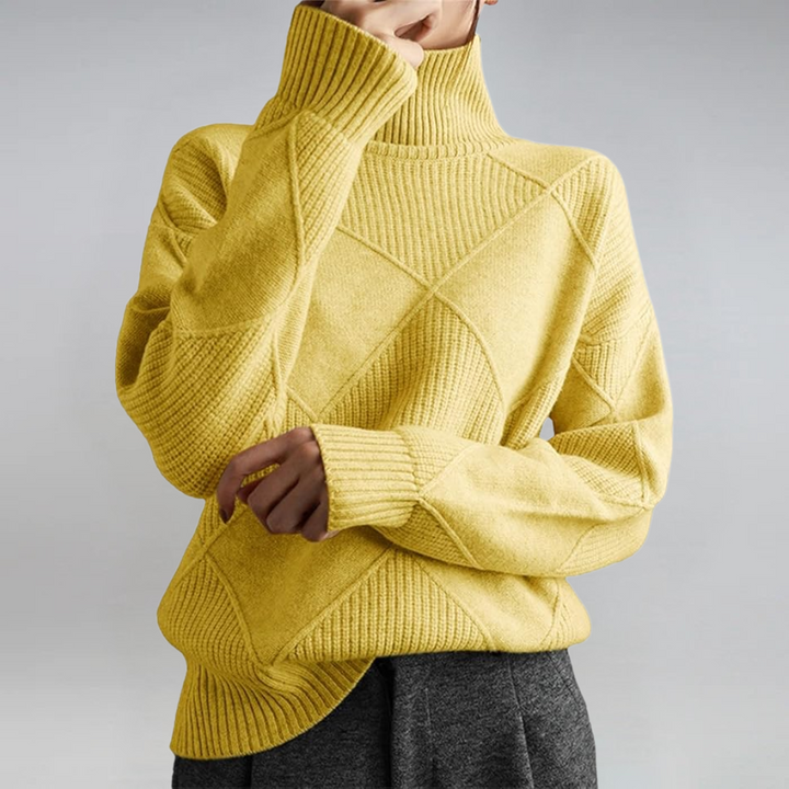 Lauren | Luxurious Cashmere Turtleneck Jumper