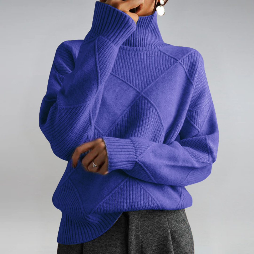 Lauren | Luxurious Cashmere Turtleneck Jumper