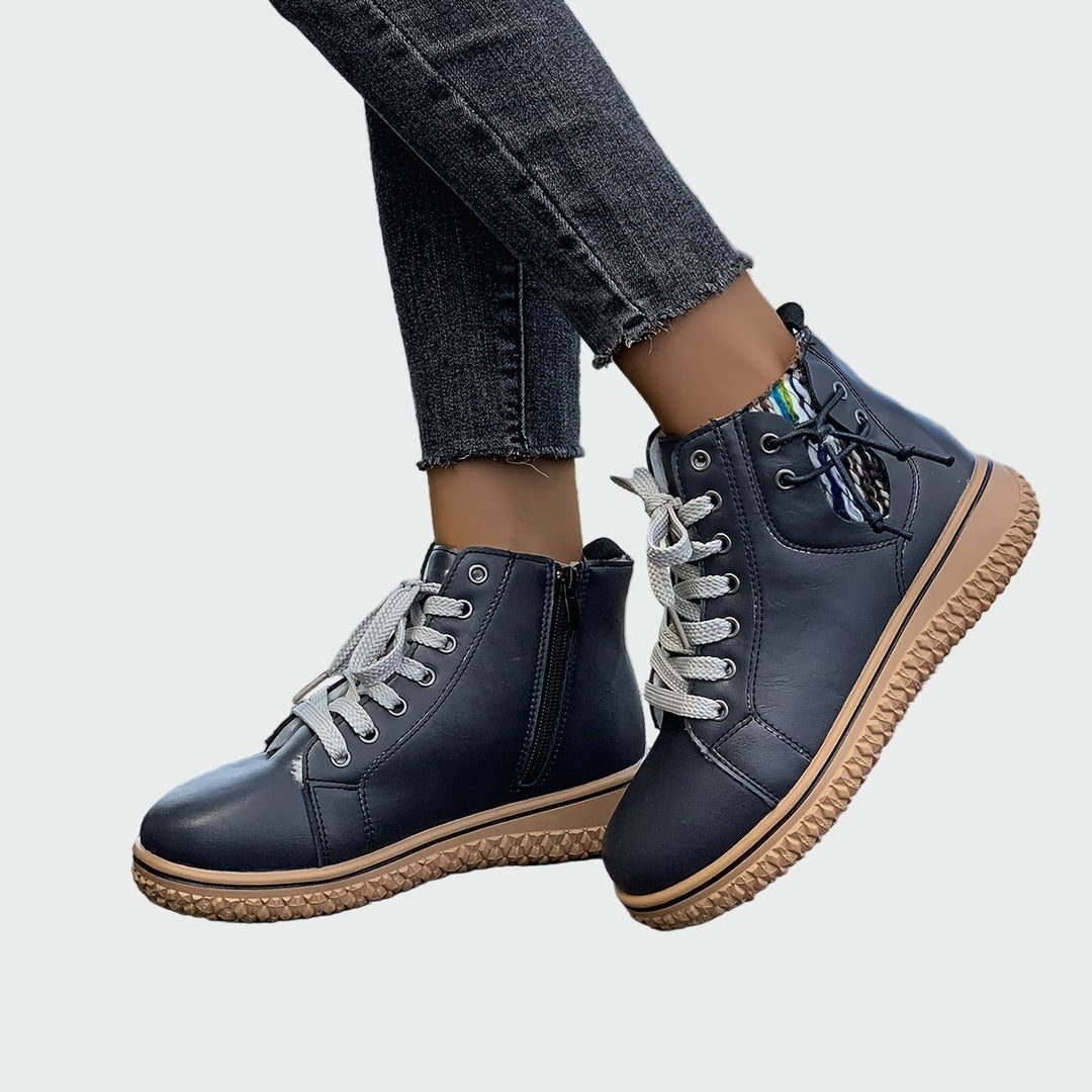 Leather Orthopaedic Ankle Boots