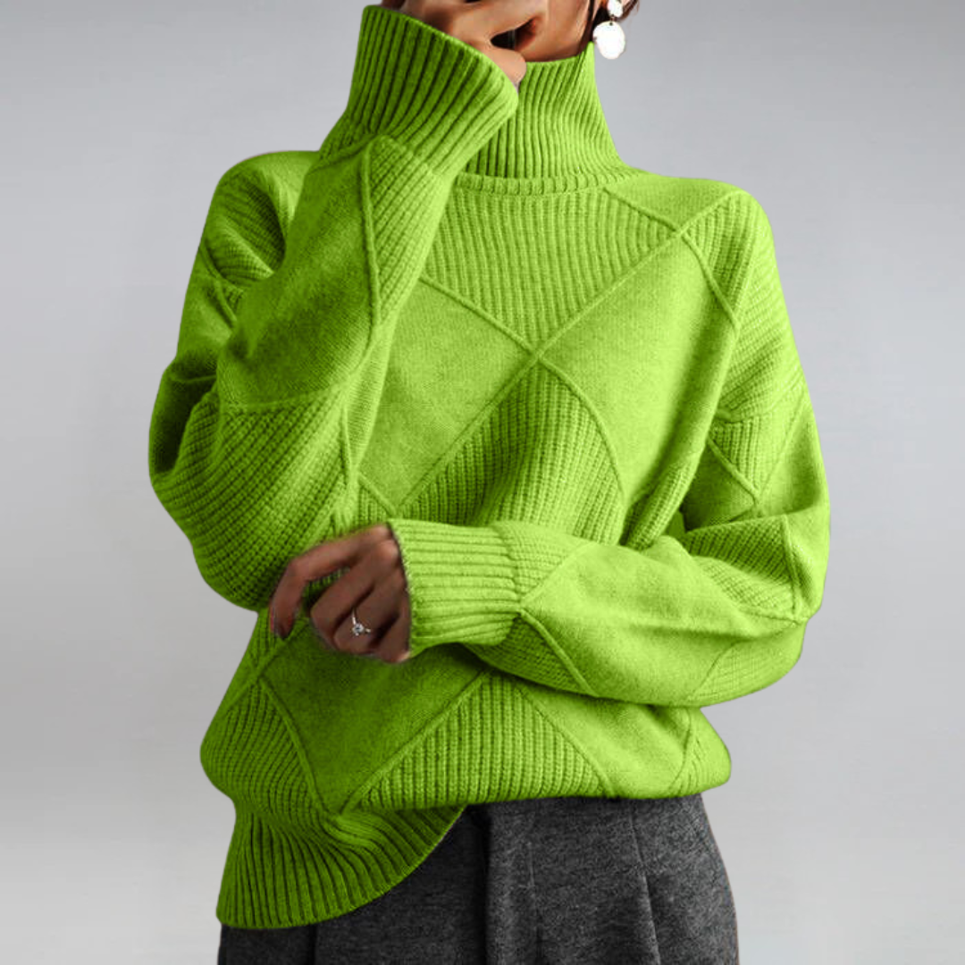 Lauren | Luxurious Cashmere Turtleneck Jumper