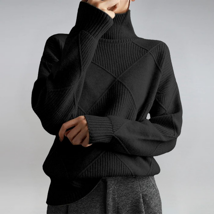 Lauren | Luxurious Cashmere Turtleneck Jumper
