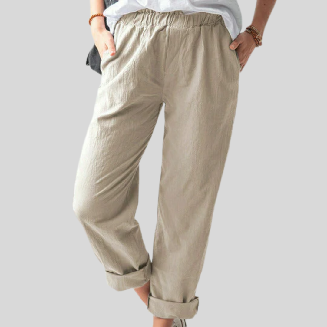 Neria - Softly Structured Trousers
