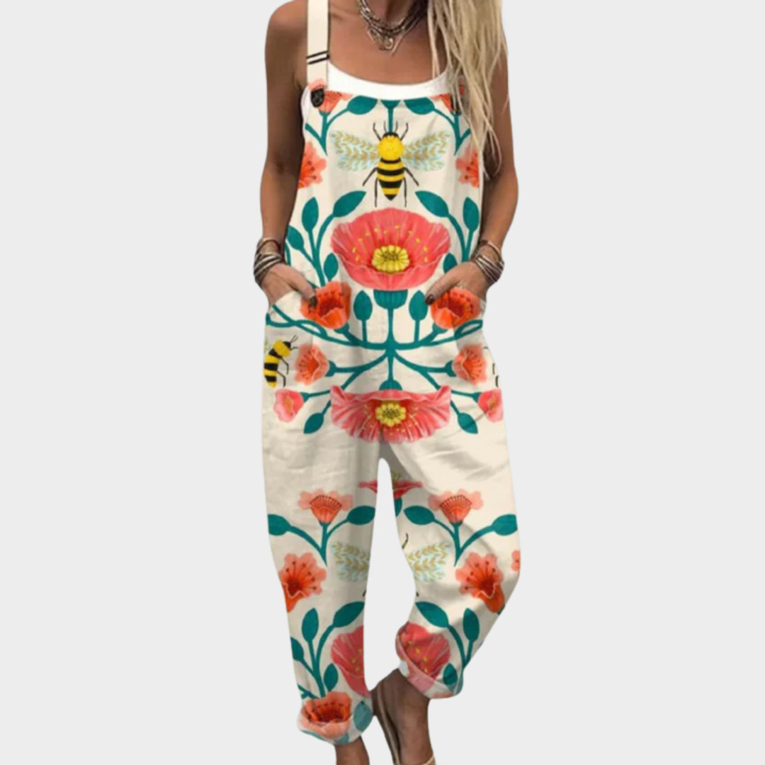 Comfy Printed Jumpsuit