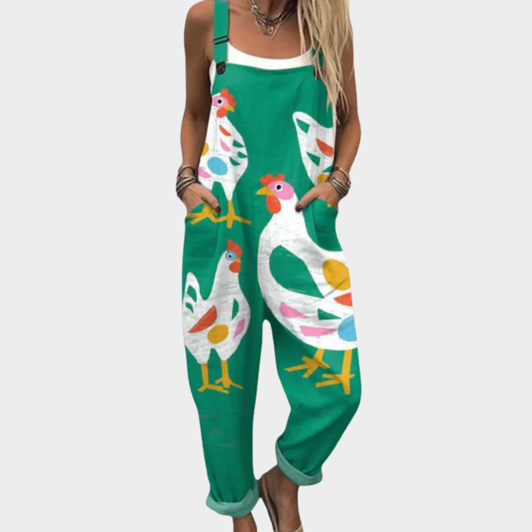 Comfy Printed Jumpsuit