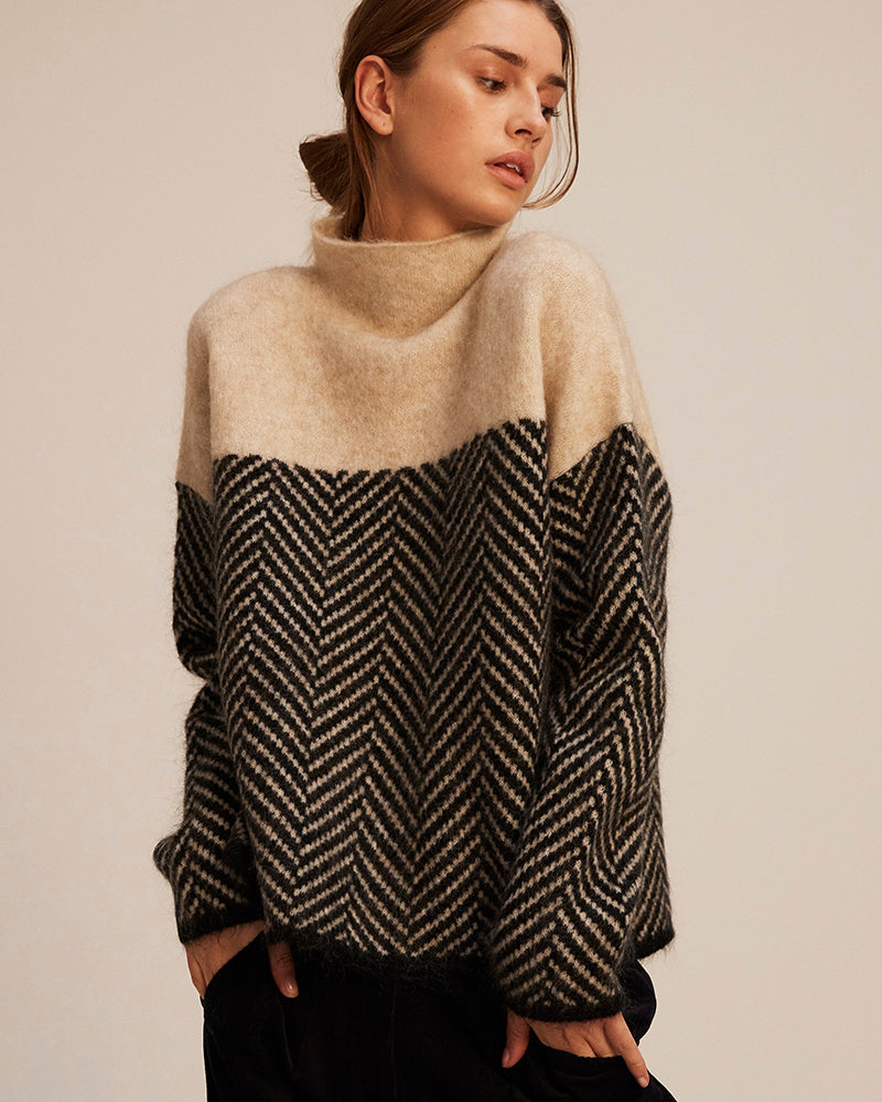Norah | Cotton Turtleneck Jumper