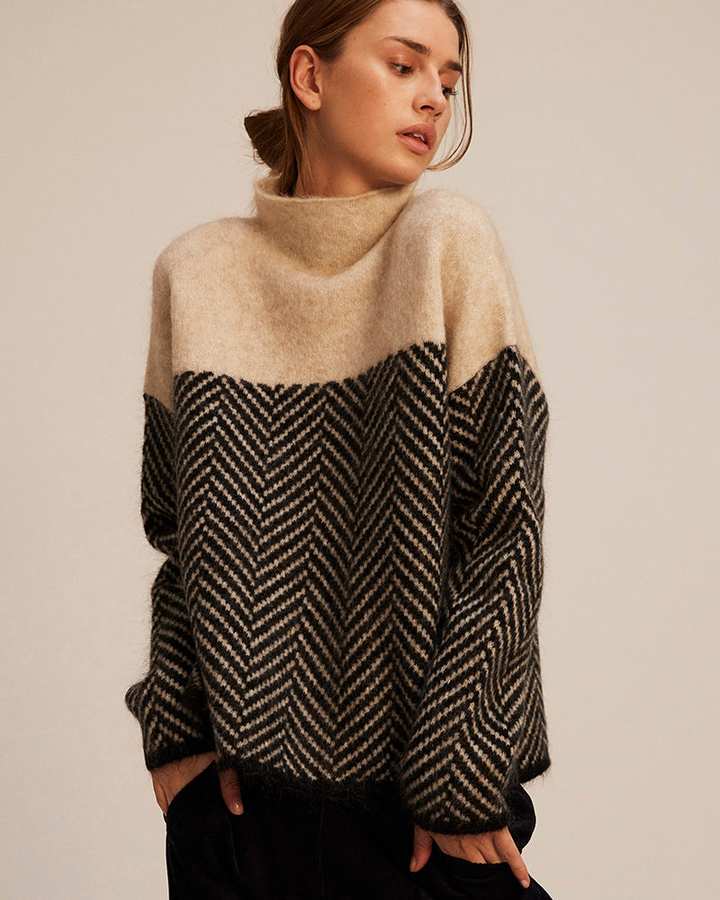 Norah | Cotton Turtleneck Jumper