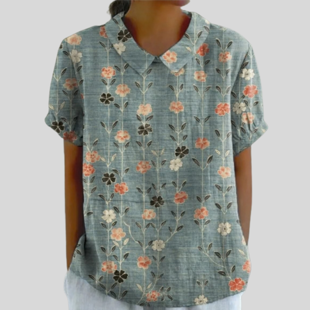 Pamela | Floral Comfort Top