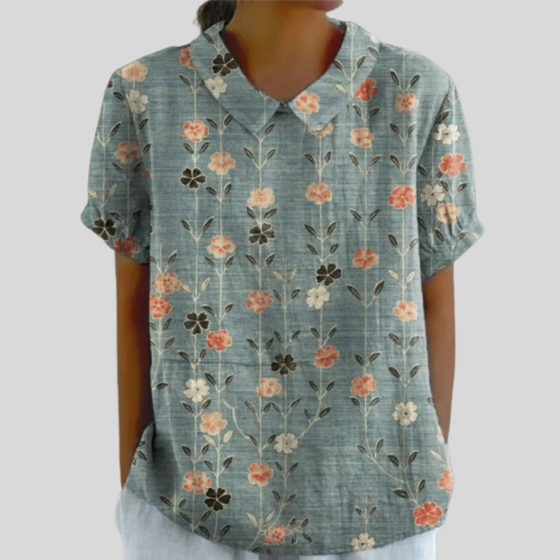 Pamela | Floral Comfort Top