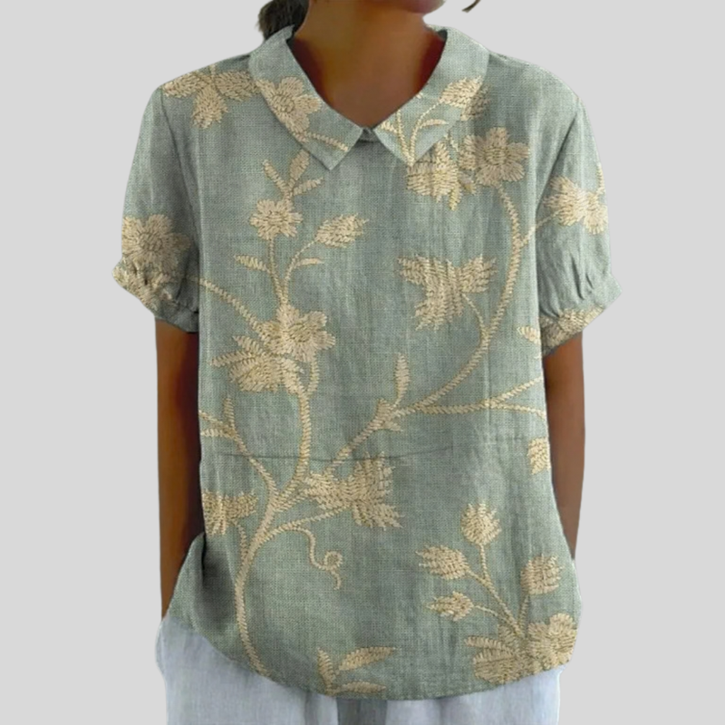 Nancy | Floral Comfort Top