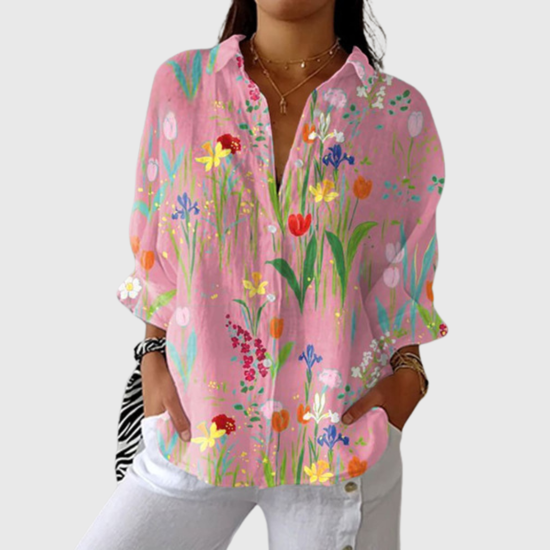 Light & Colourful Printed Blouse