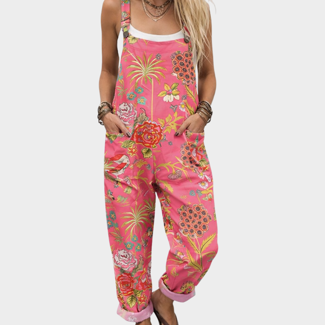 Comfy Printed Overalls
