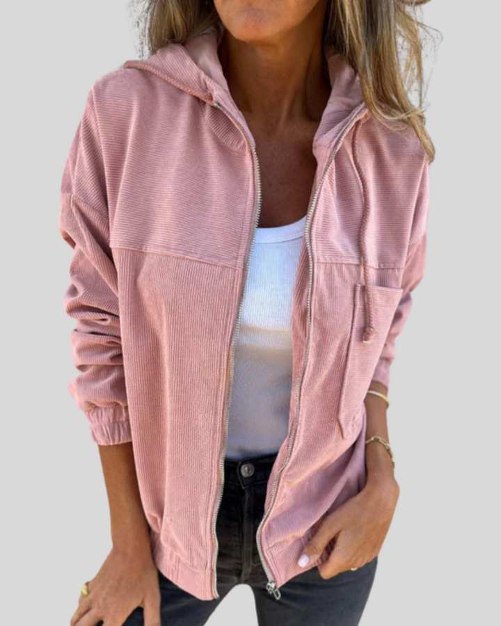 Mabel | Soft Zip-Up Hoodie