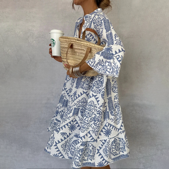 Fiorelia - Casual Boho Tunic Dress