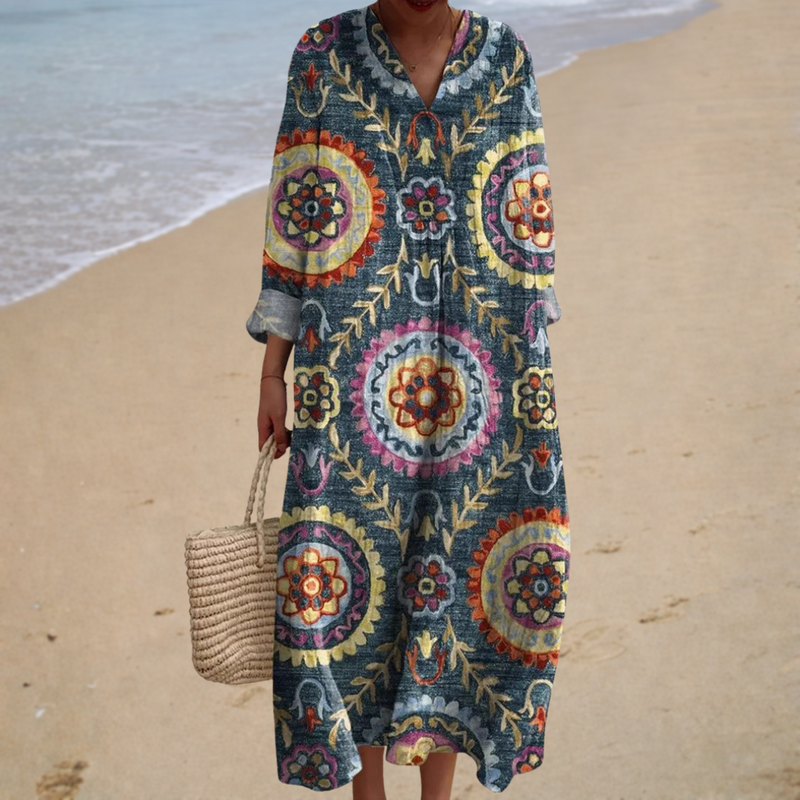 Narelle | Printed Summer Dress