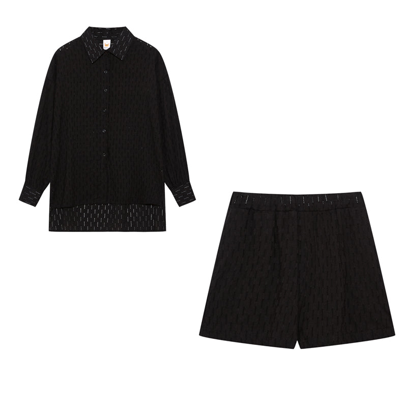 Elizabeth - Lightweight Shirt and Shorts Set
