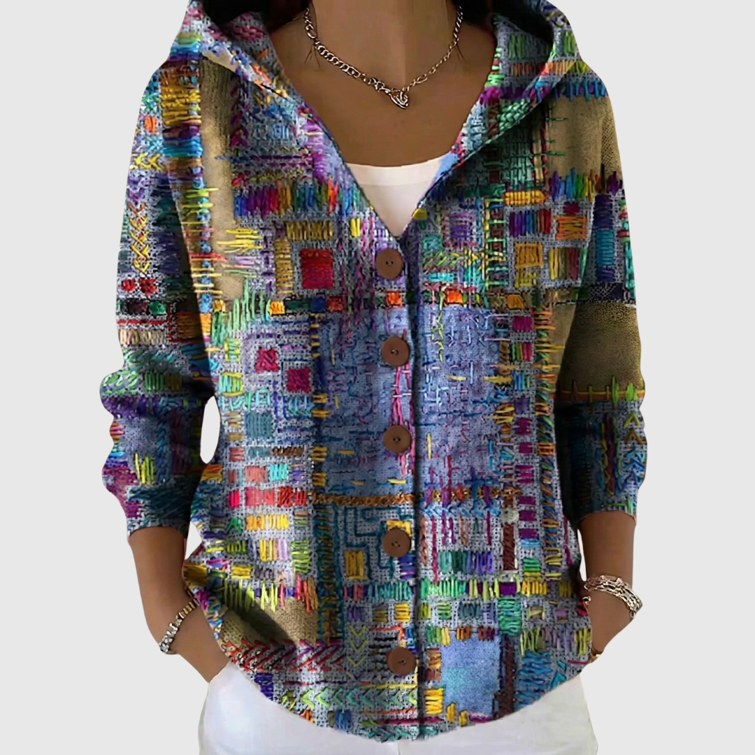 Hooded Knit Comfort Cardigan