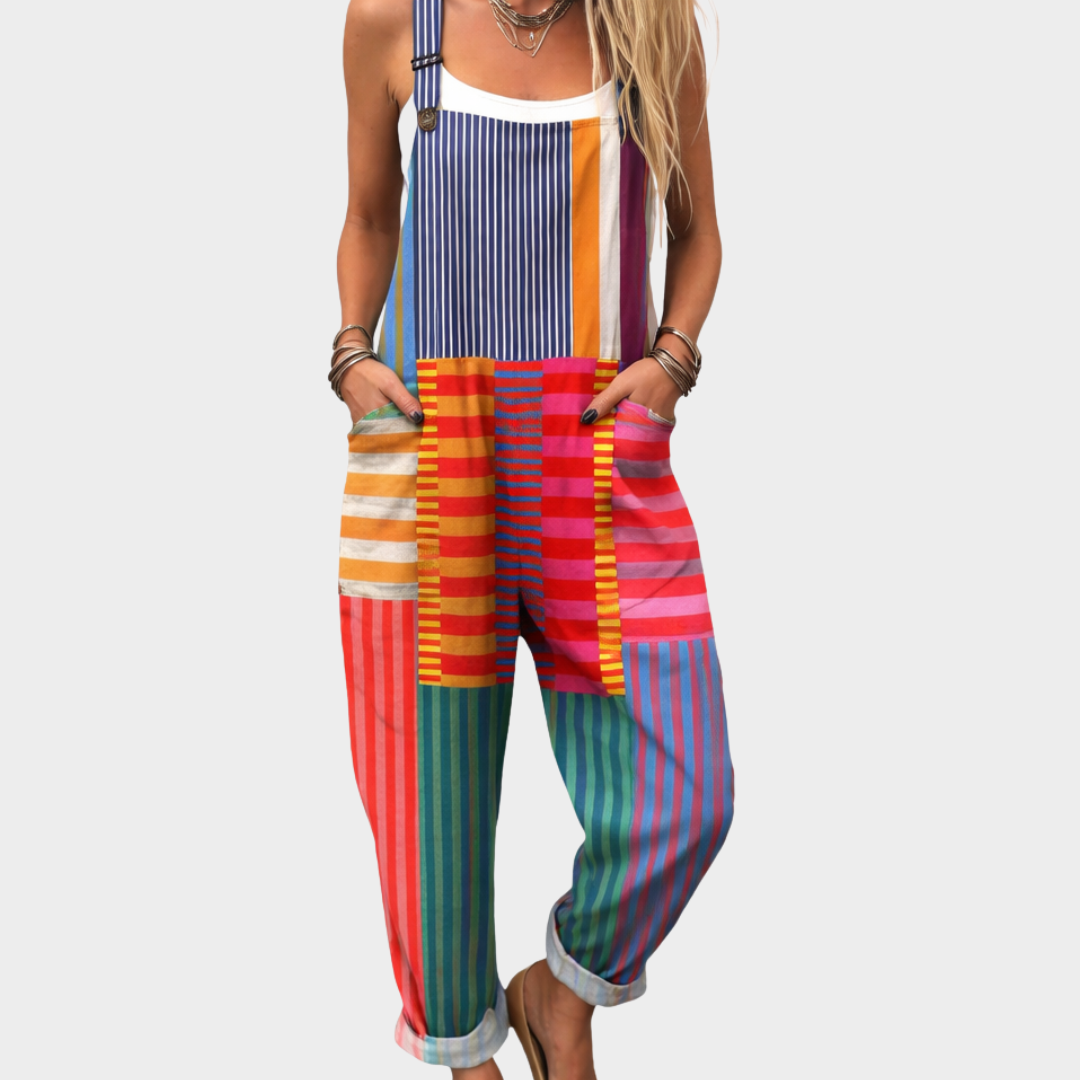 Comfy Printed Overalls