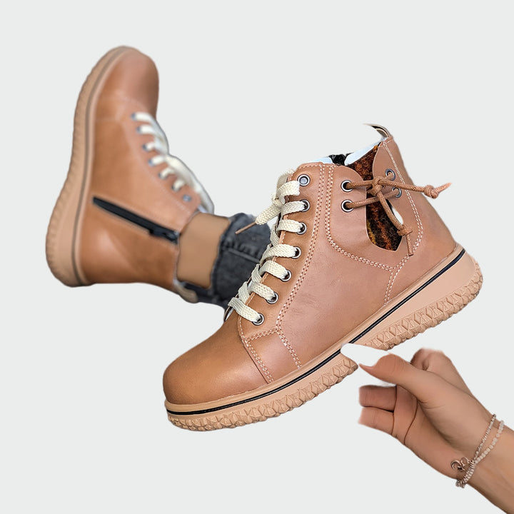 Leather Orthopaedic Ankle Boots